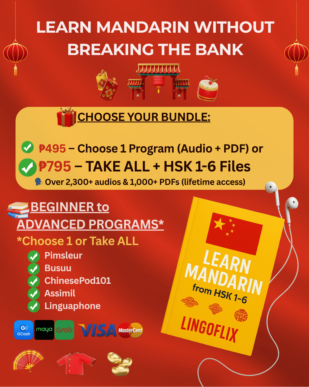 Mandarin Premium Audio Starter Vault